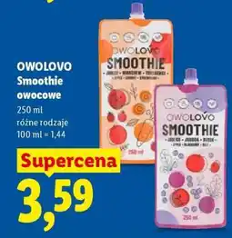 Lidl OWOLOVO Smoothie owocowe oferta