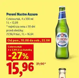 Lidl Peroni Nastro Azzuro oferta