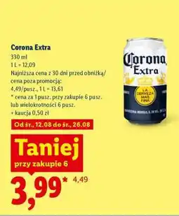 Lidl Corona Extra oferta
