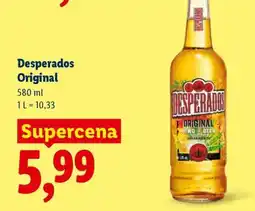 Lidl Desperados Original oferta
