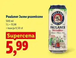 Lidl Paulaner Jasne pszeniczne oferta