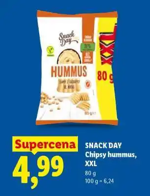 SNACK DAY Chipsy Hummus, XXL