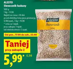 Lidl ALESTO Stonecznik łuskany oferta