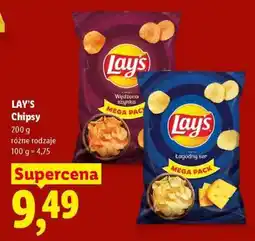 Lidl LAY’S Chipsy oferta