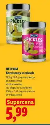 Lidl HELCOM Korniszony w zalewie oferta