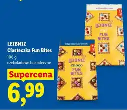 Lidl LEIBNIZ Ciasteczka Fun Bites oferta
