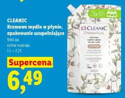 Lidl CLEANIC Kremowe mydło w płynie oferta