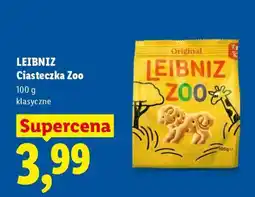 Lidl LEIBNIZ Ciasteczka Zoo oferta