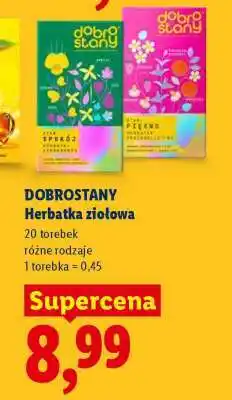 Lidl DOBROSTANY Herbatka ziołowa oferta