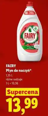 Lidl FAIRY Płyn do naczyń oferta