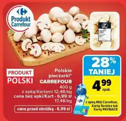 Carrefour Polskie pieczarki CARREFOUR oferta