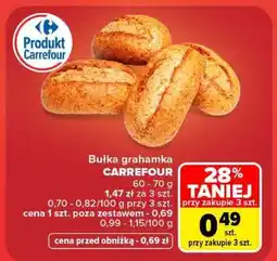 Carrefour Bułka grahamka oferta