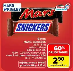 Carrefour Baton Mars, Snickers oferta