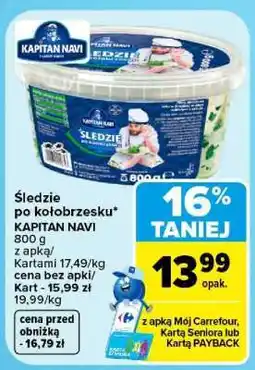 Carrefour Śledzie po kołobrzesku oferta