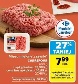 Carrefour Mięso mielone z szynki oferta