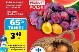 Carrefour Polskie śliwki oferta
