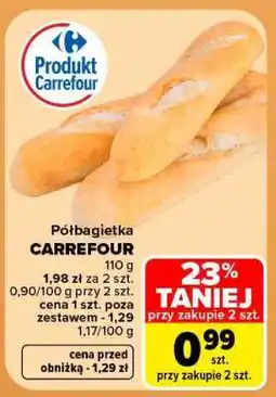 Carrefour Półbagietka CARREFOUR oferta