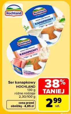Carrefour Ser Kanapkowy Hochland oferta
