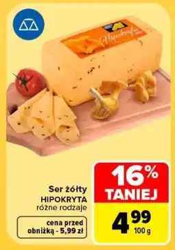 Carrefour Ser żółty HIPOKRYTA oferta