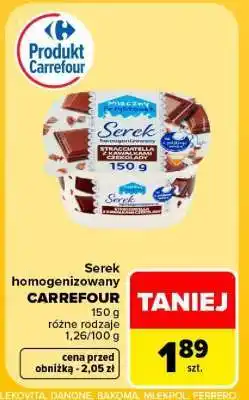 Carrefour Serek homogenizowany CARREFOUR oferta
