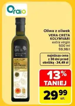 Carrefour Oliwa z oliwek VERA CRETA KOLYMVARI oferta