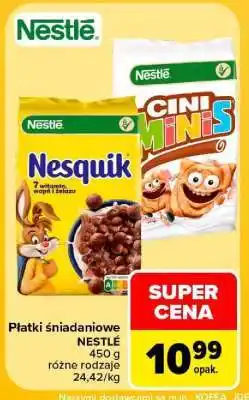 Carrefour Płatki śniadaniowe NESTLÉ oferta