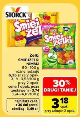 Carrefour Żelki Śmiejżelki nimm2 oferta