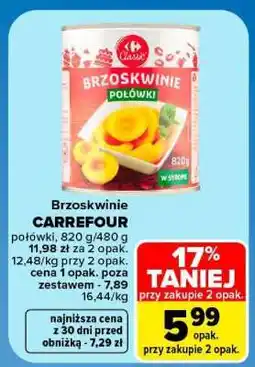 Carrefour Brzoskwinie CARREFOUR oferta