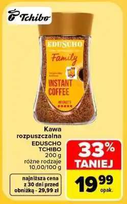 Carrefour Kawa rozpuszczalna EDUSCHO TCHIBO oferta