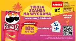 Carrefour Chipsy Pringles oferta