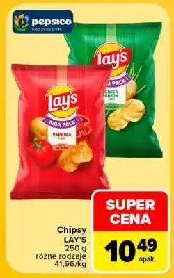 Carrefour Chipsy Lay’s oferta