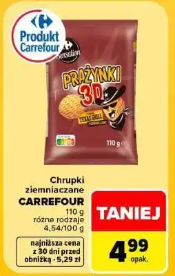 Carrefour Chrupki ziemniaczane CARREFOUR oferta