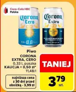 Carrefour CORONA EXTRA, CERO oferta
