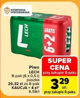 Carrefour Piwo** LECH oferta