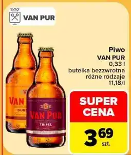 Carrefour Piwo Van Pur oferta