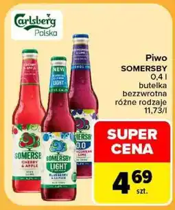 Carrefour Piwo SOMERSBY oferta