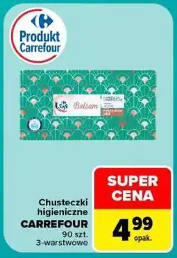 Carrefour Chusteczki higieniczne Carrefour oferta