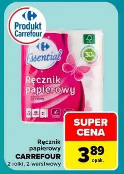 Carrefour Ręcznik papierowy Carrefour oferta