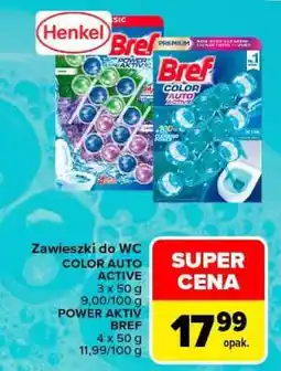 Carrefour Zawieszki do WC COLOR AUTO ACTIVE oferta