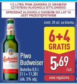 ALDI Piwo Budweiser oferta