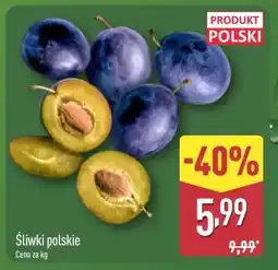 ALDI Śliwki polskie oferta