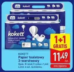 ALDI Kokett Papier toaletowy 3-warstwowy oferta