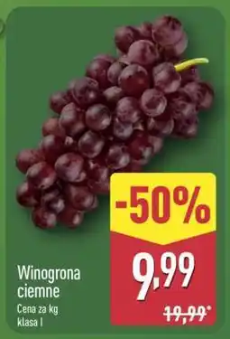 ALDI Winogrona ciemne oferta