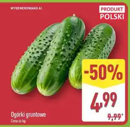ALDI Ogórki gruntowe oferta