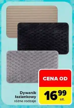 Carrefour Dywanik łazienkowy oferta