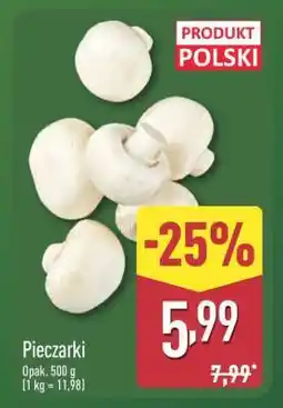 ALDI Pieczarki oferta