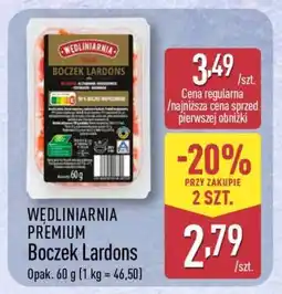 ALDI WĘDLINIARNIA PREMIUM Boczek Lardons oferta
