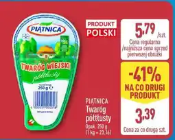 ALDI PIĄTNICA Twaróg półtłusty oferta