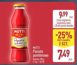 ALDI MUTTI Passata pomidorowa oferta