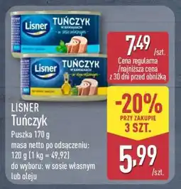 ALDI LISNER Tuńczyk oferta